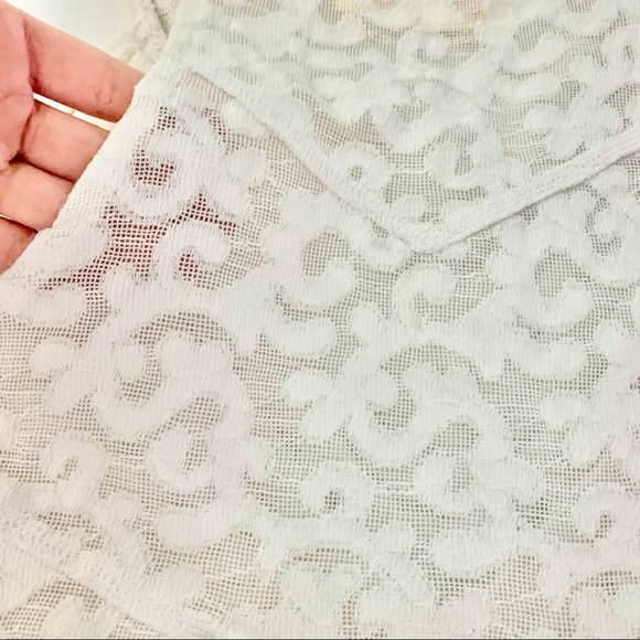 Free People Mesh Lace Top - Picture 6 of 8